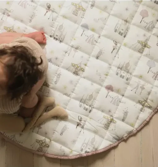 Adventures in Wonderland Play Mat - Rose