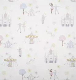 Adventures in Wonderland Swaddle - Rose