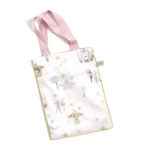 Adventures in Wonderland Crib Sheet - Rose
