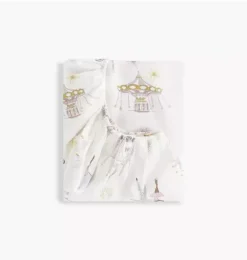 Adventures in Wonderland Crib Sheet - Rose