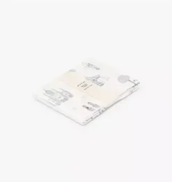 Adventures in Wonderland Swaddle - Aqua