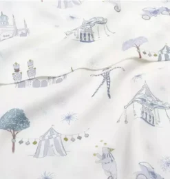 Adventures in Wonderland Swaddle - Aqua