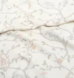 Animal Parade Swaddle - Ivory