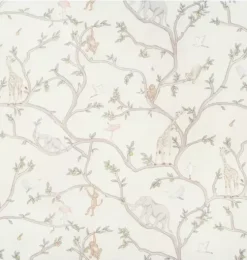 Animal Parade Swaddle - Ivory