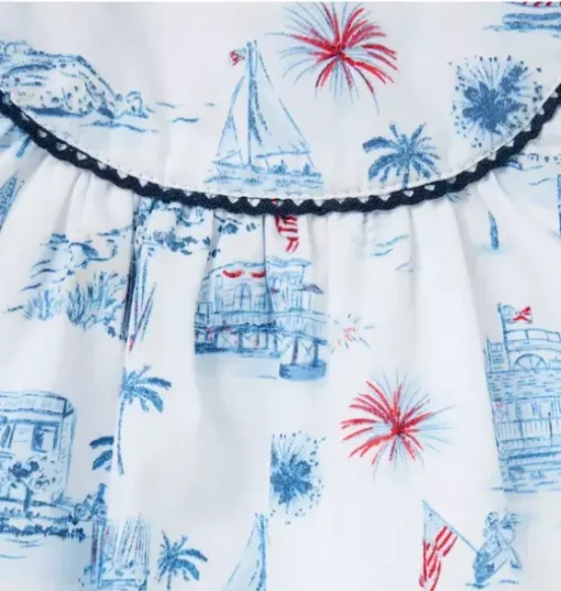 Baby Americana Toile Matching Set
