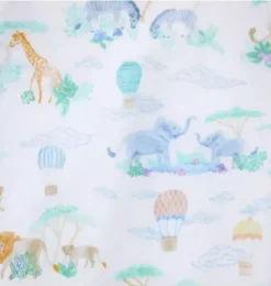 Baby Animal Friends Toile Wrap One-Piece