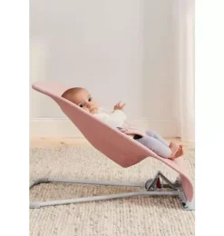 Baby Bouncer Bliss, 3D Jersey, Light Pink