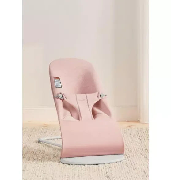 Baby Bouncer Bliss, 3D Jersey, Light Pink