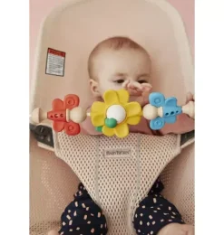 Baby Bouncer Bliss, Mesh, Pearly Pink