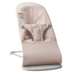 Baby Bouncer Bliss, Woven, Light Pink Melange