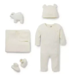 Baby Bundle of Love Cable Knit Gift Set