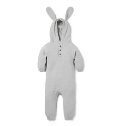 Baby Bunny Ear Hooded One-Piece