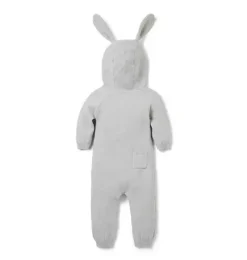 Baby Bunny Ear Hooded One-Piece