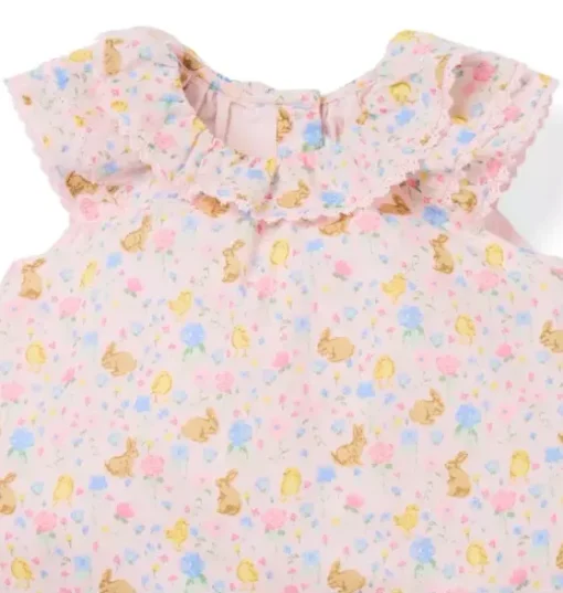 Baby Bunny Floral Matching Set
