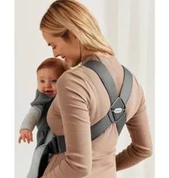 Baby Carrier Mini, 3D Jersey, Dark Gray