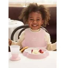 Baby Dinner Set, Powder Pink