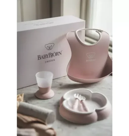 Baby Dinner Set, Powder Pink
