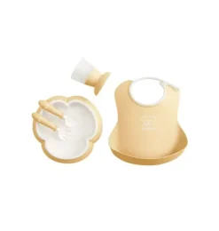 Baby Dinner Set, Powder Yellow