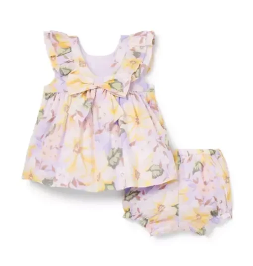 Baby Floral Matching Set
