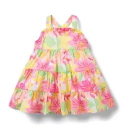 Baby Floral Tiered Dress