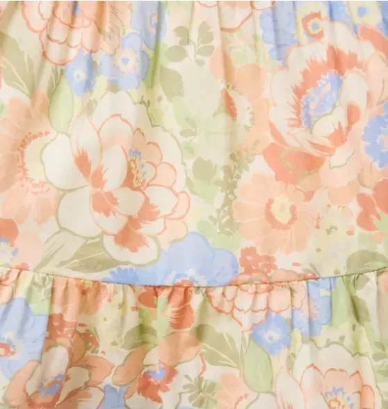 Baby Floral Tiered Dress