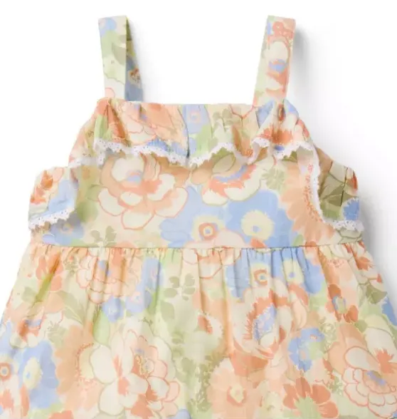 Baby Floral Tiered Dress