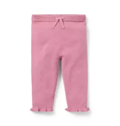 Baby Flower Pocket Sweater Pant