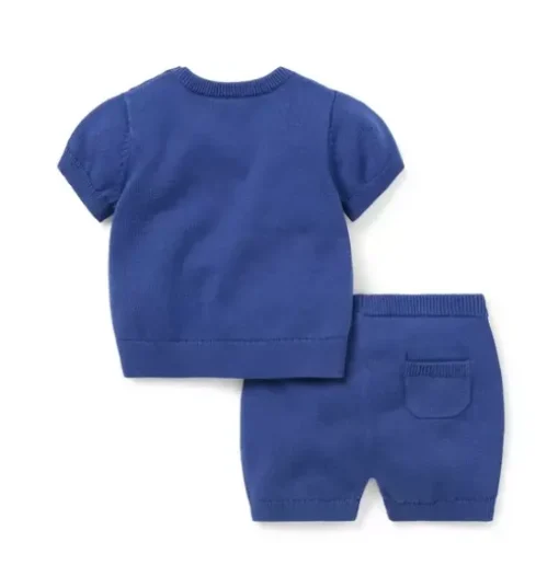 Baby French Bulldog Sweater Matching Set