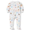 Baby Good Night Footed Pajama In Mermaid
