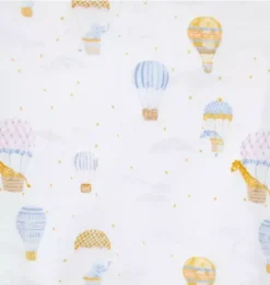 Baby Hot Air Balloon Animals Wrap Matching Set