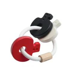 BABY KEY RATTLE-HIGH CONTRAST
