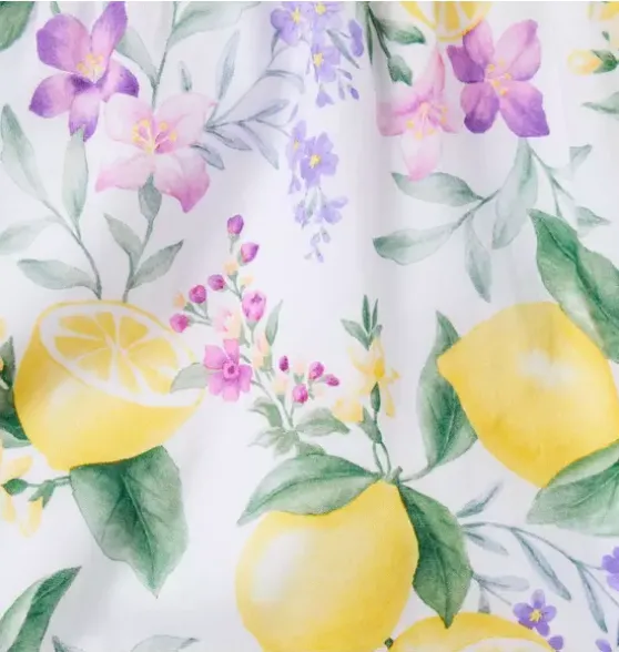 Baby Lemon Floral Romper