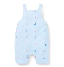 Baby Nautical Dog Overall