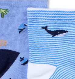 Baby Nautical Icon Sock 2-Pack