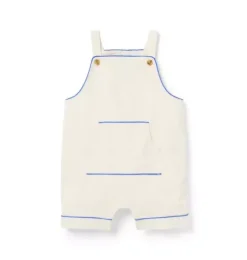 Baby Piped Pocket Overall