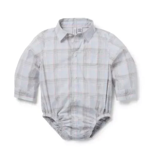 Baby Plaid Bodysuit