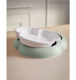 Baby Plate, Spoon & Fork, 2 Sets, Powder Green