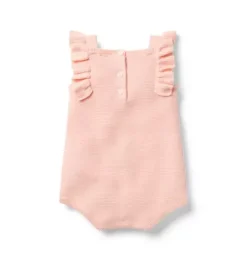 Baby Pointelle Ruffle Romper