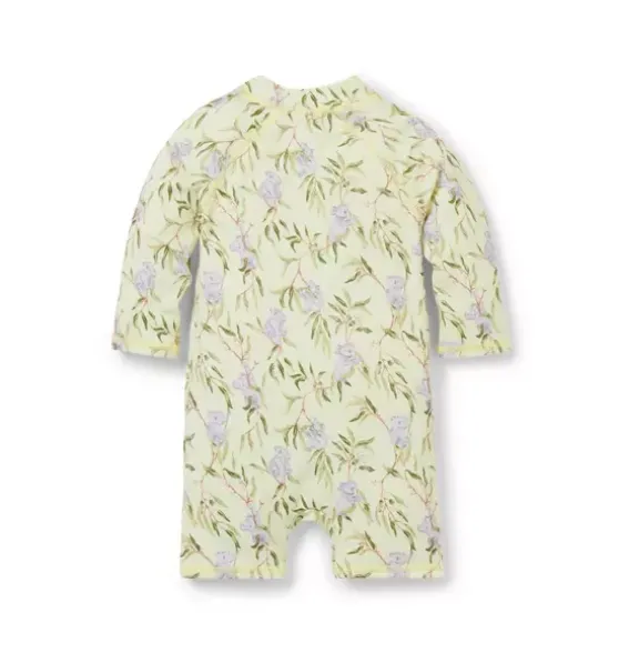 Baby Recycled Koala Rash Guard Swimsuit