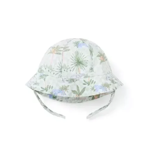 Baby Safari Toile Bucket Hat