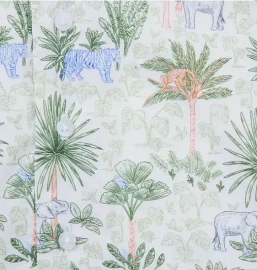 Baby Safari Toile Romper