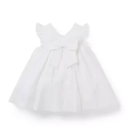 Baby Smocked Sateen Dress