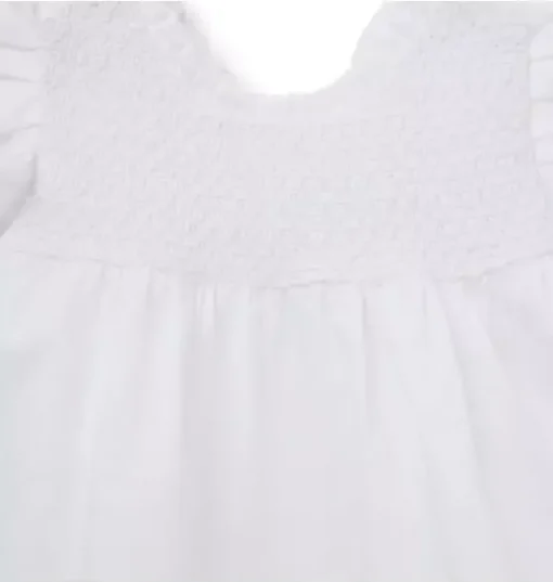 Baby Smocked Sateen Dress
