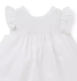 Baby Smocked Sateen Dress