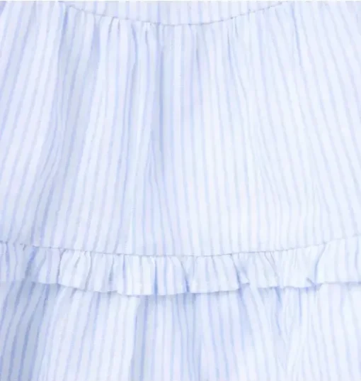 Baby Striped Ruffle Dress