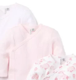 Baby Wrap Bodysuit 3-Pack