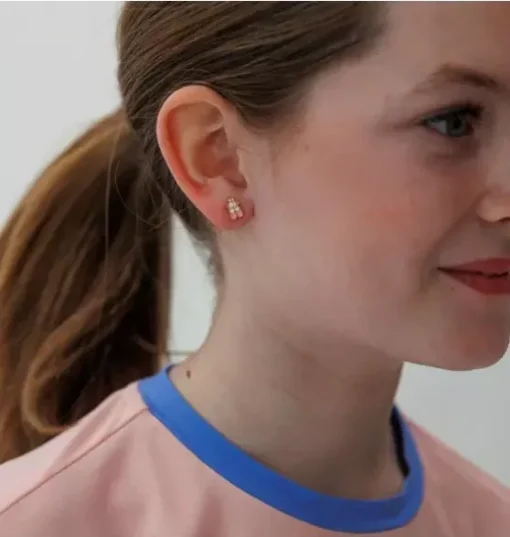 Ballet Slipper Stud Earrings