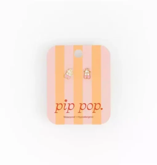 Ballet Slipper Stud Earrings