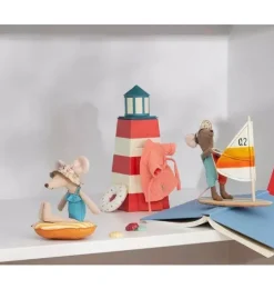 Bathrobe - Coral, Dad/Mum Mouse