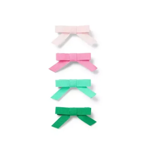 Bow Barrette Set